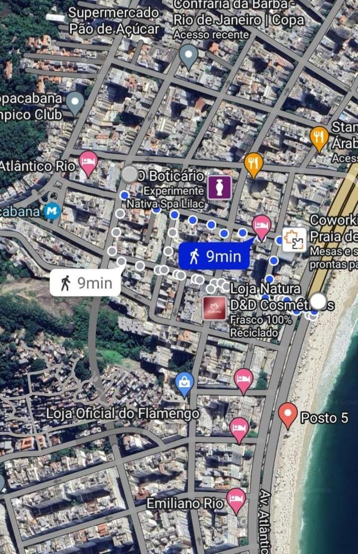 Apartamento Copacabana: Aconchego, Conforto, Privacidade Rio de Janeiro Dış mekan fotoğraf